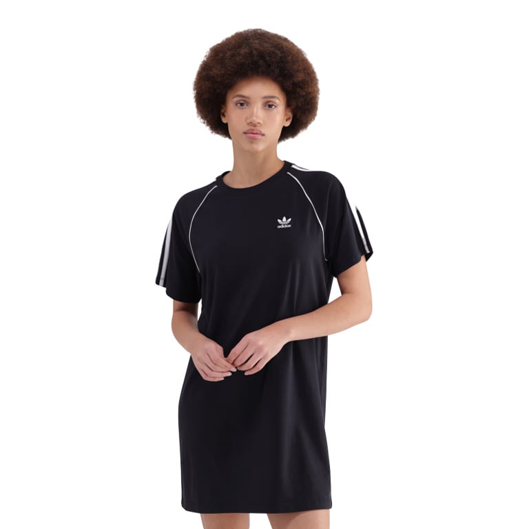 adidas 3 Stripe T-Shirt Dress - Street Gym
