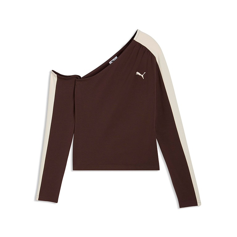 Puma T7 Asymmetric Long Sleeve Top