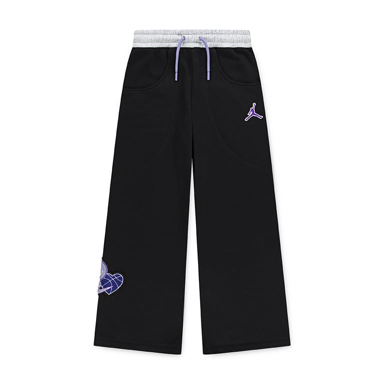 Jordan Older Kids Blue Jeans n Bling Fleece Pants